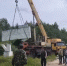 В Устье демонтирован старый въездной знак. - Усть-Кубинский округ